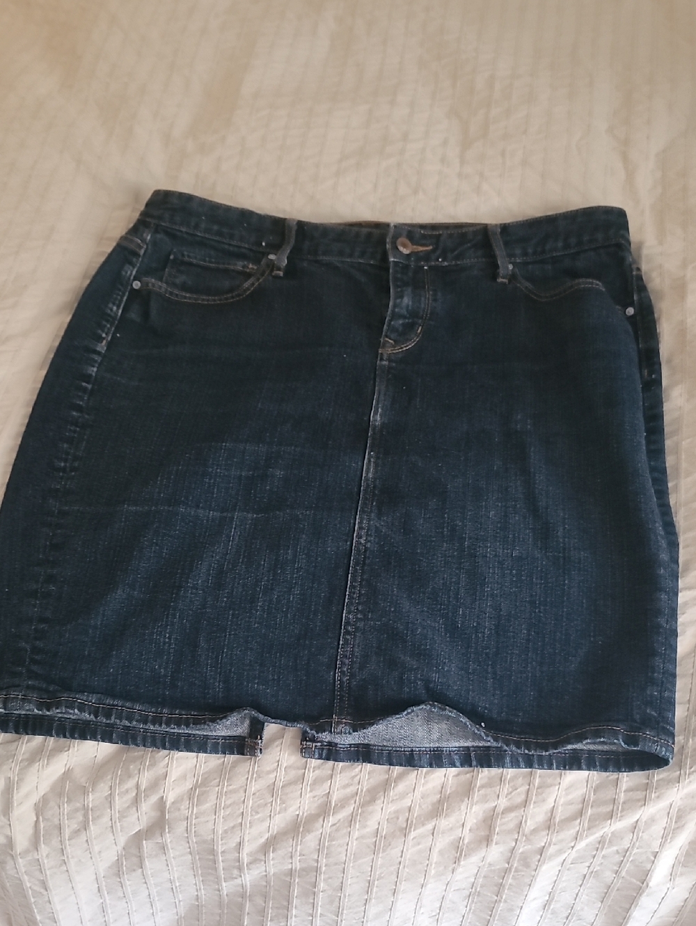 GAP Indigo Denim Mini Skirt